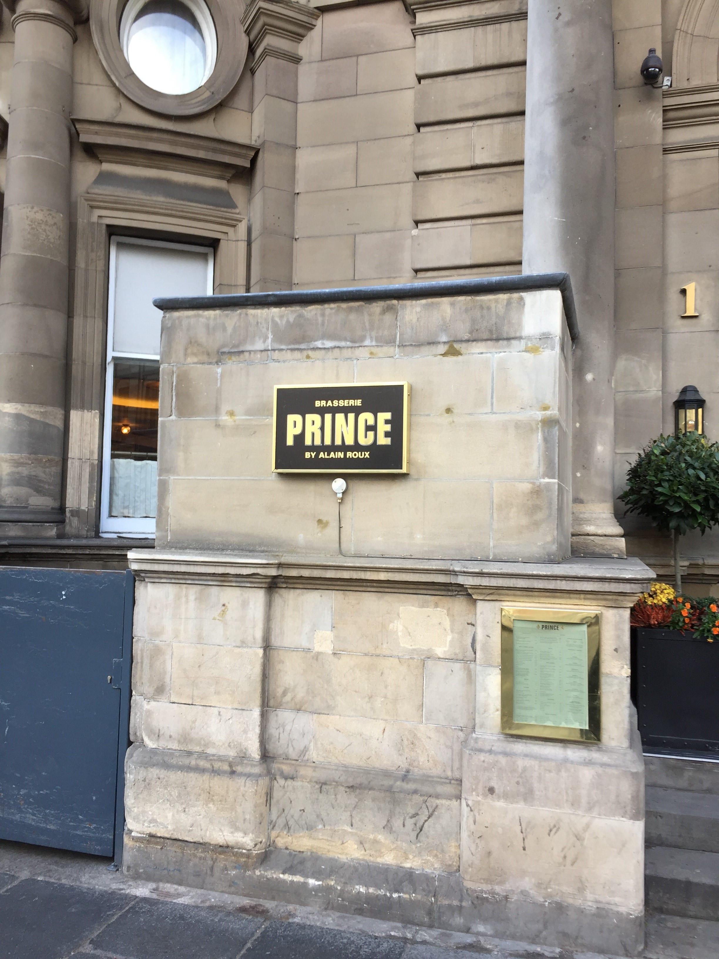 Prince Brasserie, Edinburgh Philip Payne