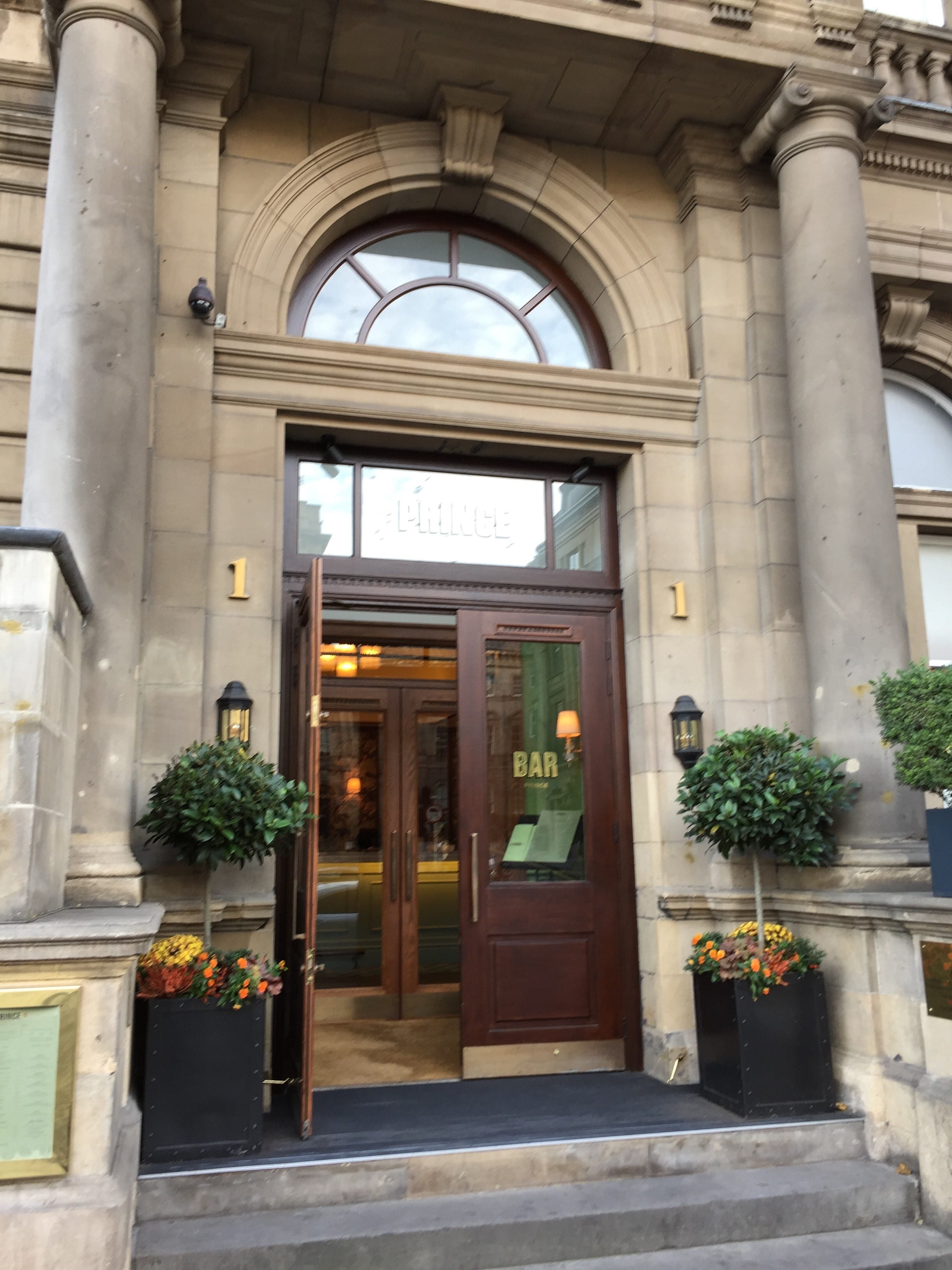 Prince Brasserie, Edinburgh Philip Payne